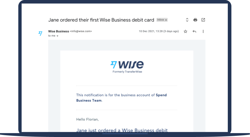 Real-time updates on team activity